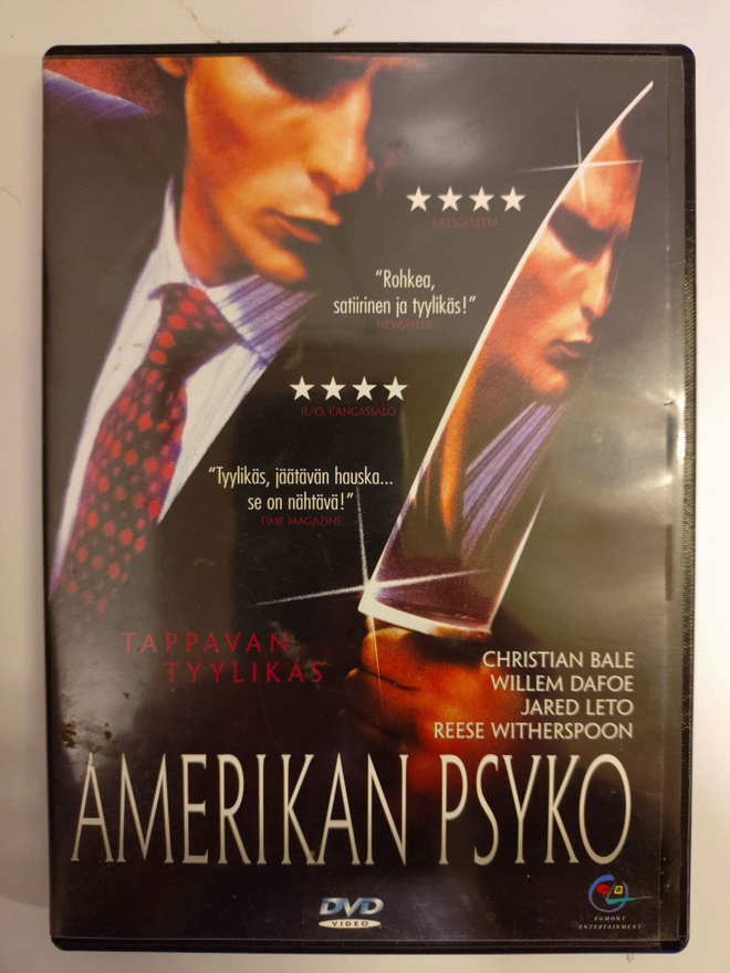 Amerikan psyko, DVD, Christian Bale