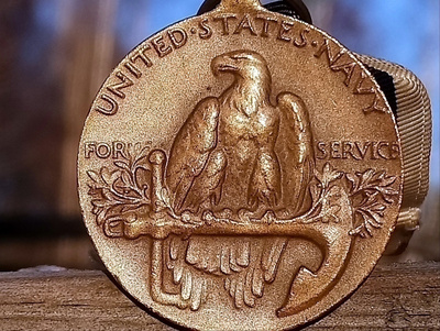 USA - Occupation Service Kunniamerkki. Halkaisija - 31 mm.