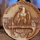 USA - Occupation Service Kunniamerkki. Halkaisija - 31 mm. - pikkukuva 1
