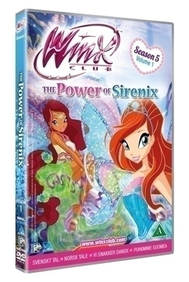 Winx Club - The Power of Sirenix - Kausi 5 Vol 1 (DVD)