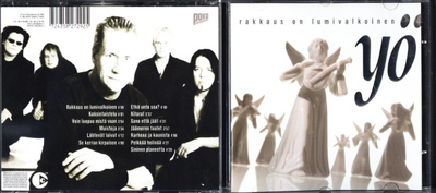 YÖ . CD-LEVY . RAKKAUS ON LUMIVALKOINEN