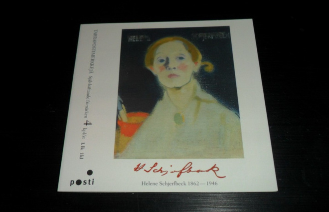 LAPE V92 ** HELENE SCHJERFBECK 150 VUOTTA .4 KPL 1 LUOKAN