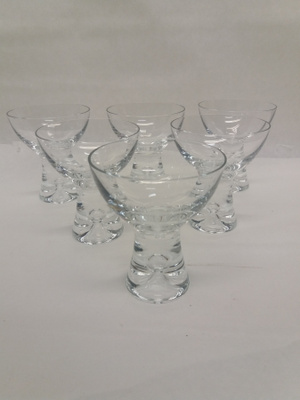 IITTALA, WIRKKALA, TAPIO -LIKÖÖRILASIT, 6 KPL