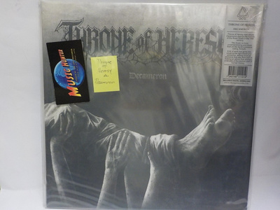 THRONE OF HERESY - DECAMERON M-/M- LP