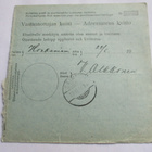 1928 Konnitsa postiosoitus os Honkaniemi pys- Sainion tulol - pikkukuva 2