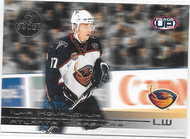 2003-04 Pacific Heads-Up In Focus #2 Ilya Kovalchuk Atlanta