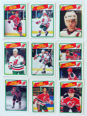 88-89 Opc - New Jersey Devils 10kpl