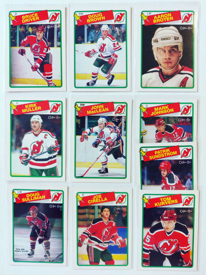 88-89 Opc - New Jersey Devils 10kpl