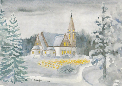 KIRKKOKORTTI - SIILIJÄRVEN KIRKKO