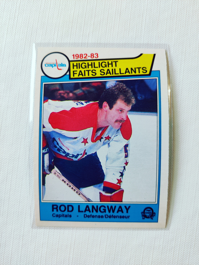 83-84 Opc - Rod Langway