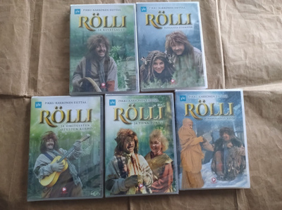 Rölli kaikki kaudet (DVD) (5 levyä)