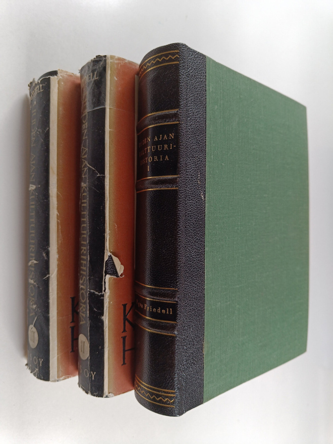 Egon Friedell : Uuden ajan kulttuurihistoria 1-3