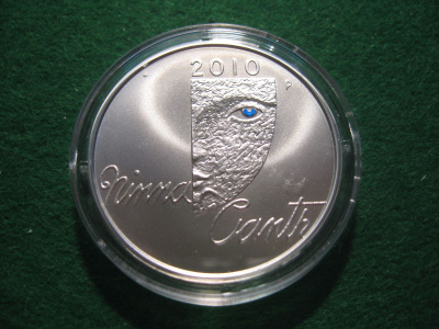 Suomi 10e hopea juhlaraha Minna Canth - 2010