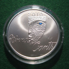 Suomi 10e hopea juhlaraha Minna Canth - 2010 - pikkukuva 1