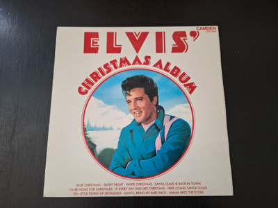 ELVIS - CHRISTMAS ALBUM . LP