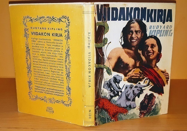 Rudyard Kipling : Viidakon kirja (Nide oy 1948 ,1p)