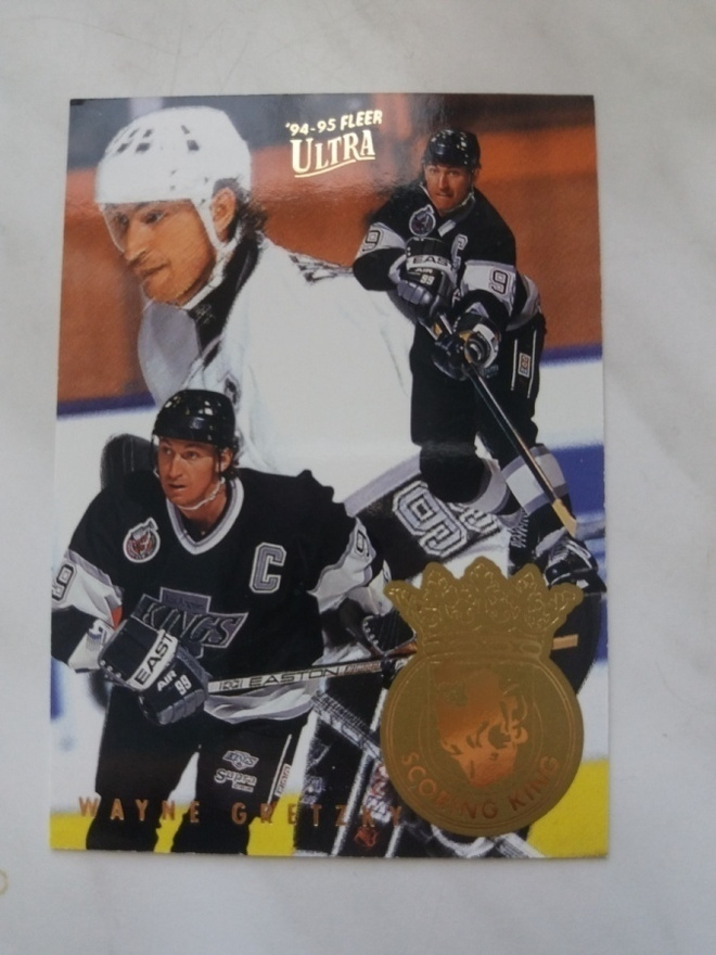 1994-95 Ultra Scoring King 4of7 Wayne Gretzky