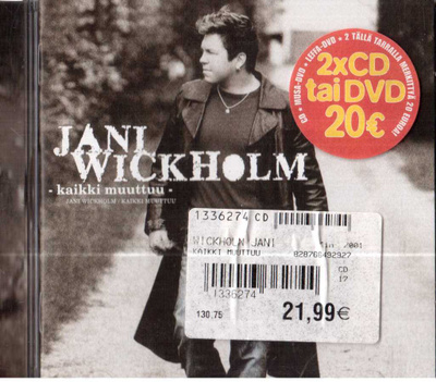 JANI WICKHOLM KAIKKI MUUTTUU