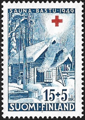 1949 Punainen Risti 15 + 5 mk **  LaPe 363