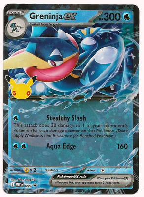 Greninja ex 99 Pokemon TCG