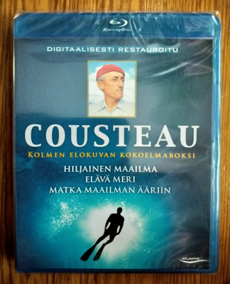 Jacques-Yves Cousteau: Cousteau kokoelma (UUSI, 3BLU-RAY)