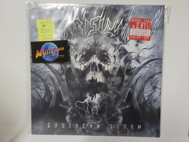 KRISIUM - SOUTHERN STORM M-/M- SAKSA 2008 LP + CD