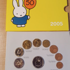Eurorahasarja 2005 Hollanti 1c -2€ + Ku/Ni-jetoni - pikkukuva 1