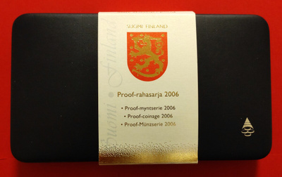 Suomi PROOF vuosisarja 2006, harvinainen..
