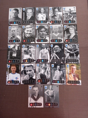 Huuhkajat Hall of Fame kuvat 0,50 € kpl