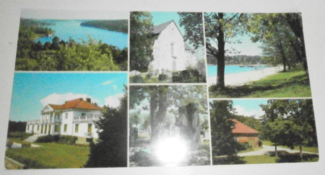 Kemiö, Dragsfjärd, Söderlångviken, monikuvakortti, ei kulk.