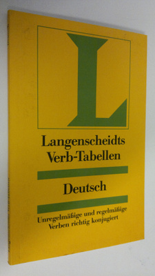 Heinz F. Wendt : Langenscheidts Verb-Tabellen Deutsch