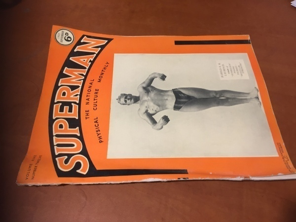 SUPERMAN THE NATIONAL PHYSICAL CULTURE SEPTEMBER 1935