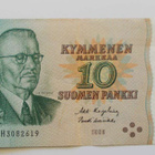 Paasikivi 10 markka seteli 1980 Suomi - pikkukuva 1