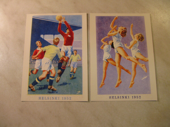 Helsingin olympialaiset 1952 70 v kortteja . V 2022.