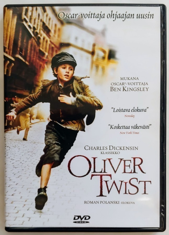 OLIVER TWIST – MINT! - Suomi-DVD 2005 - ohj. Roman Polanski