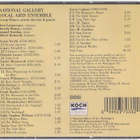 The national gallery vocal arts ensemble - CD - pikkukuva 2