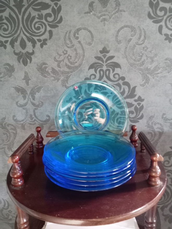 Iittala , -"Verna" lautaset ,6kpl. (S:Kerttu Nurminen)