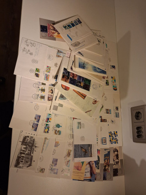 yli 100 kpl suomi fdc kuoria