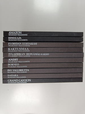 Maailman villi luonto, 10 osaa : Amazon, Himalaja, Florid...