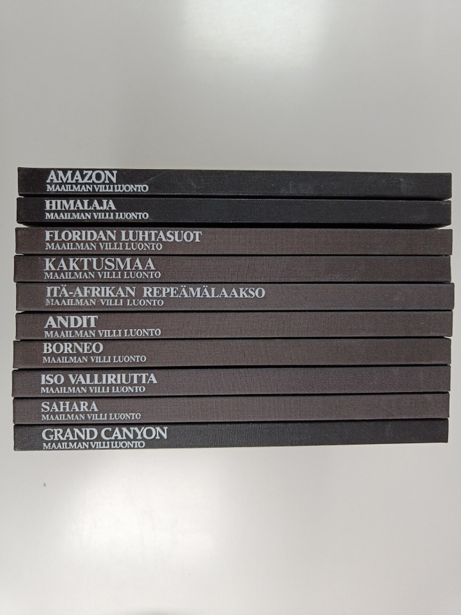 Maailman villi luonto, 10 osaa : Amazon, Himalaja, Florid...