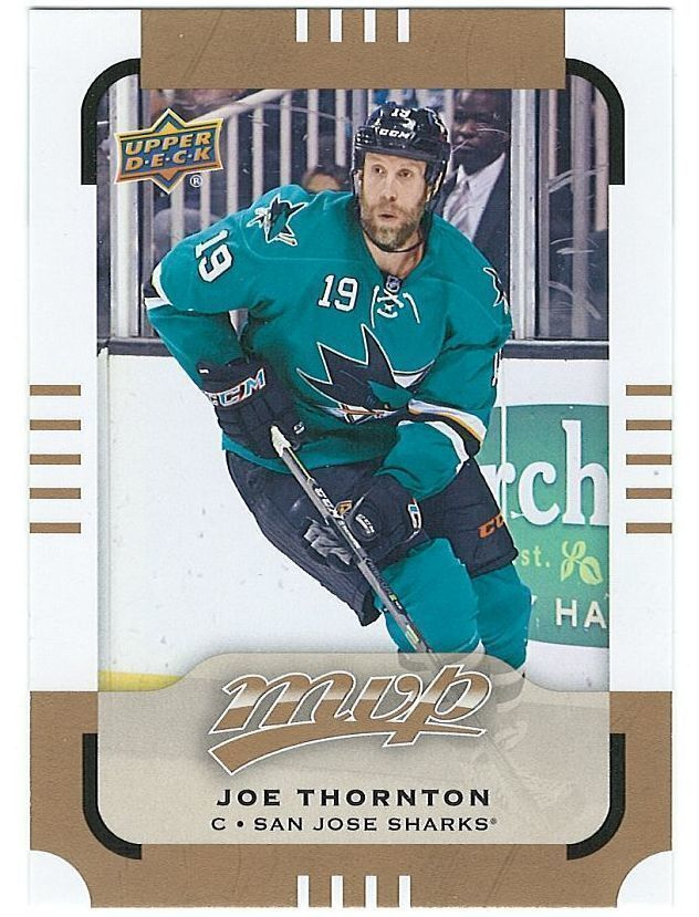 15-16 Upper Deck MVP #28 Joe Thornton