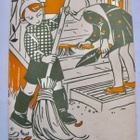 VANHA Postikortti Martta Wendelin 1920-l Vähän Parempi - pikkukuva 1