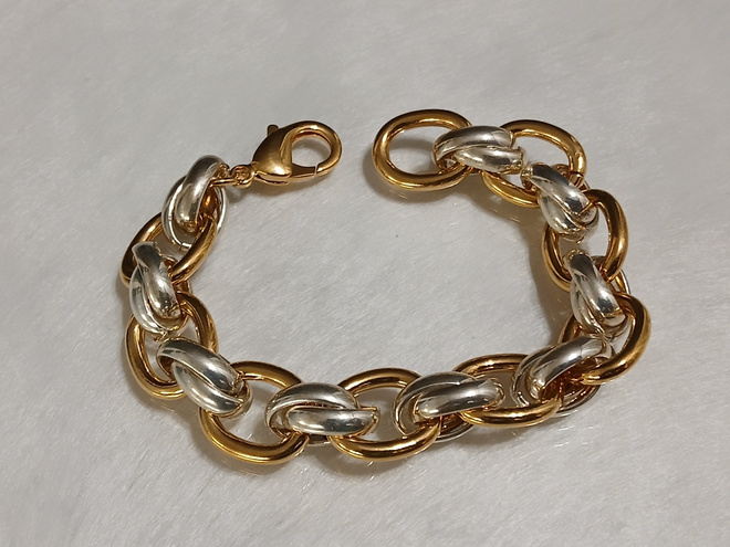 21k kullattu Kanadalainen rannekoru Gold plated