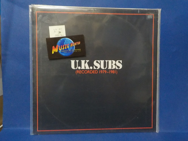UK SUBS - RECORDED 1979-1981 UK -82 M-/EX- LP