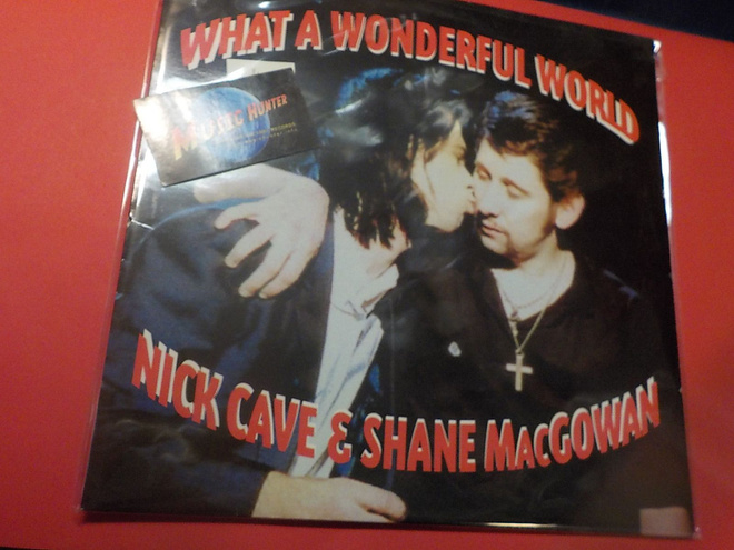 NICK CAVE & SHANE MACGOVAN - WHAT A WONDERFUL WORLD 12''