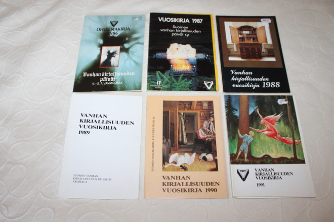 Vanhan Kirjallisuuden Päivät 1986-2012