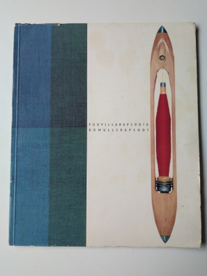 Puuvillarapsodia. Bomullsrapsodi 1960 Layout Timo Sarpaneva