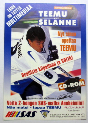 TEEMU SELÄNNE postikortti, Katso