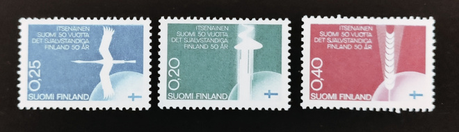 1967 Itsenäinen Suomi 50v - sarja **