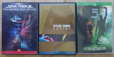 Star Trek - III The Search for Spock+Kapina+Nemesis